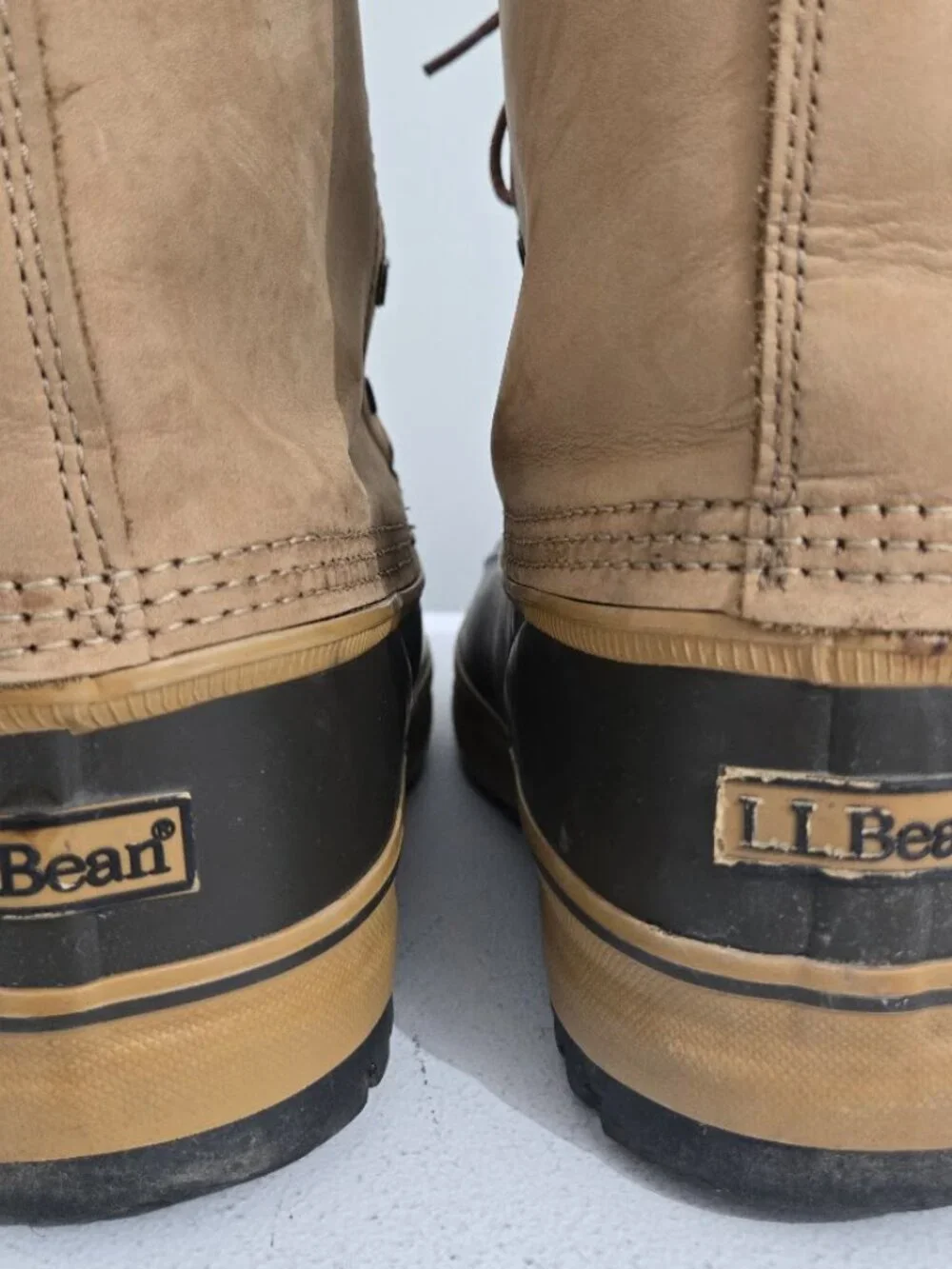 LL Bean Mens Maine Hunting Snow Pac Boots 10